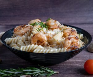 Creamy shrimp Pasta