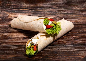 Labneh Zaatar Wrap